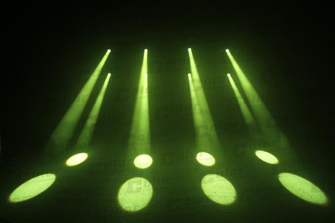 DJ inszenieren helles Minibewegliches Hauptlicht des gobo-Projektor-DMX 50W des Strahln-LED 125 Watt